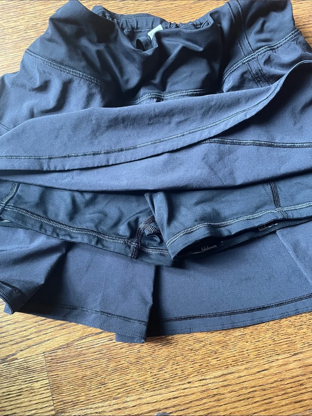 lululemon athletica Bundle of Women’s Pace Rival Skort Duo Tall — Black & White - Picture 12 of 13